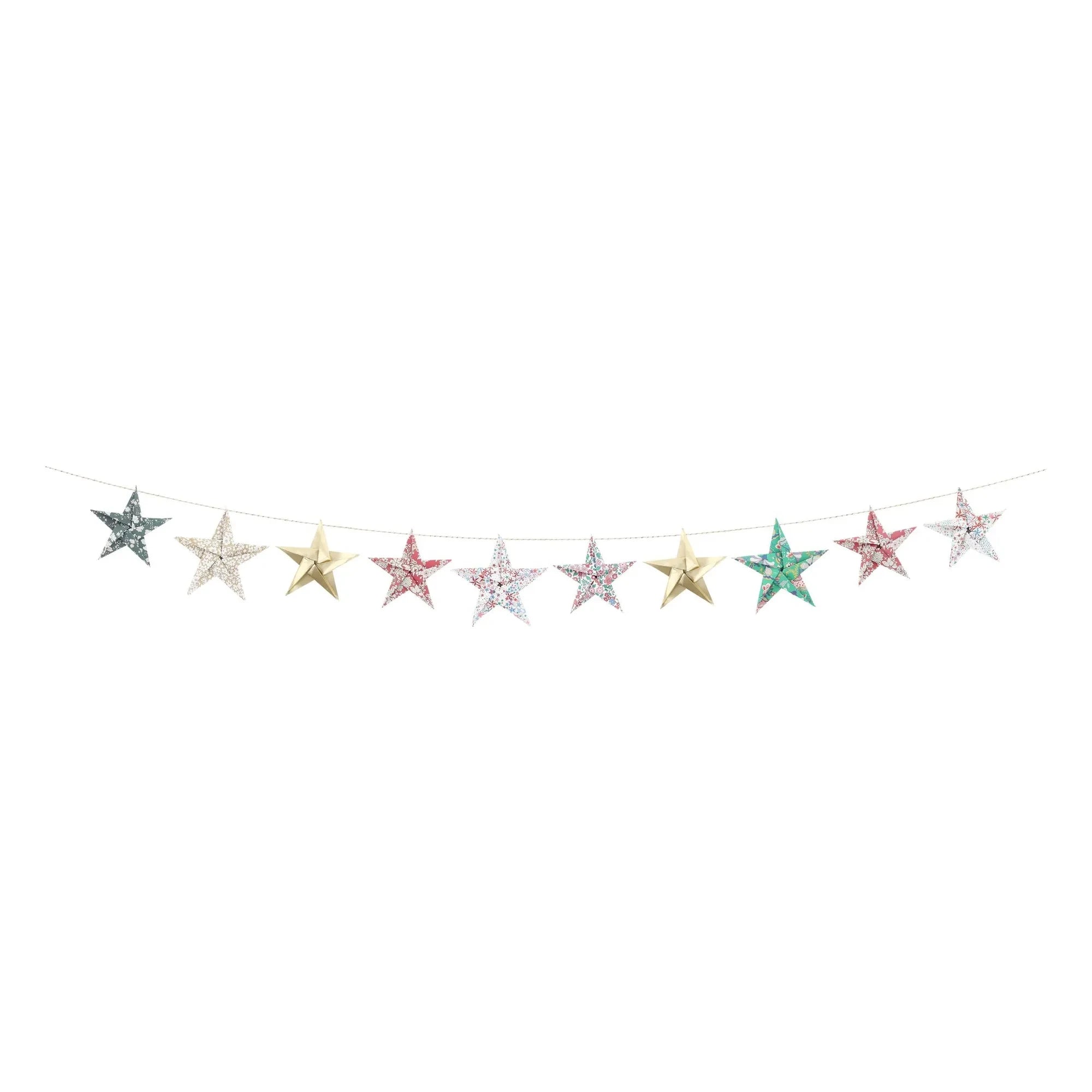 Meri Meri - Guirnalda de estrellas Liberty x Meri Meri