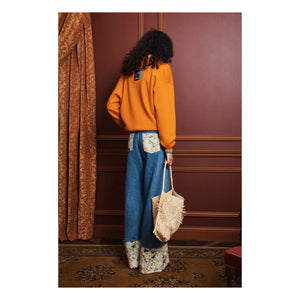 Alémais - Polo de lana Claudia | Bordo