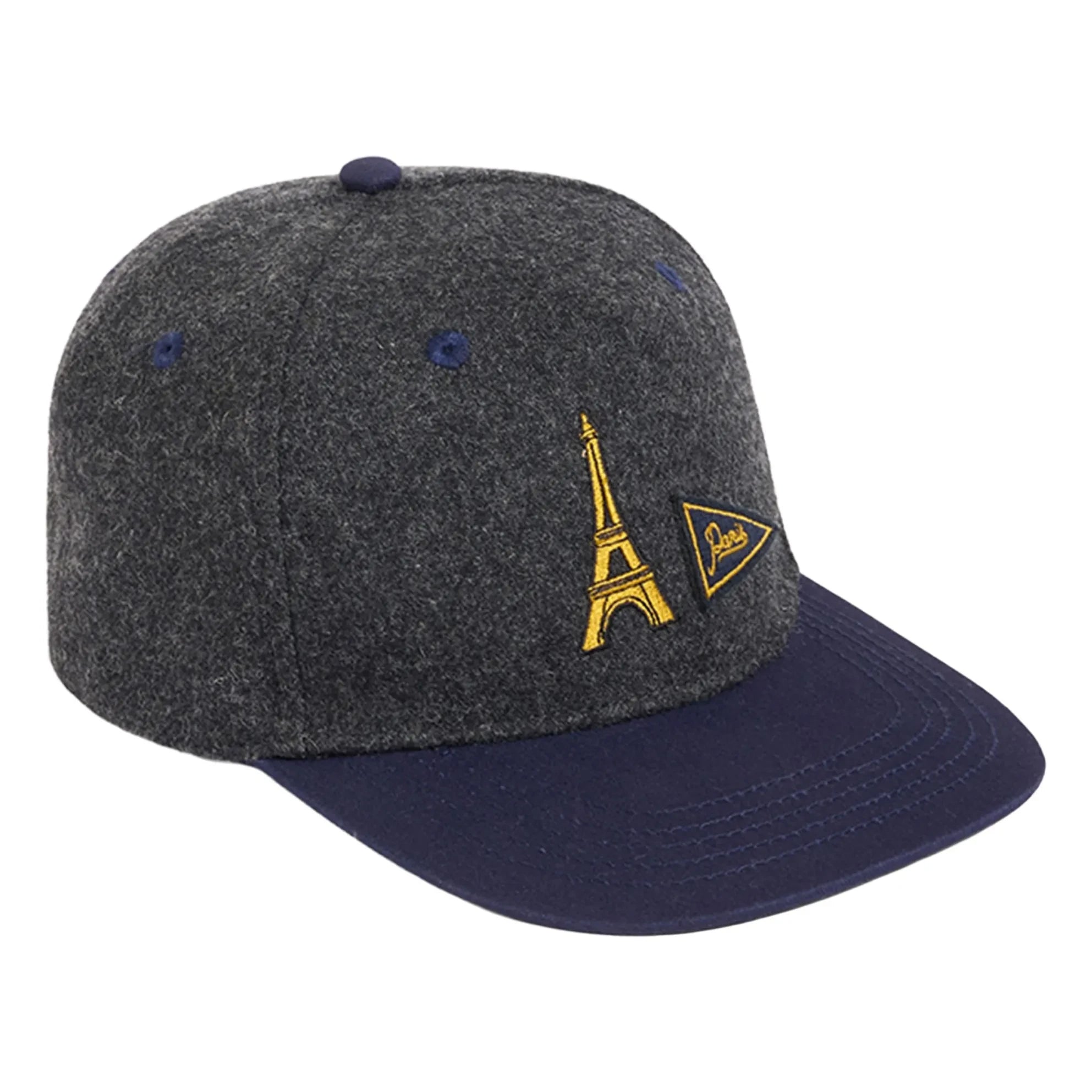 Bonpoint - Gorro de franela Boston | Gris