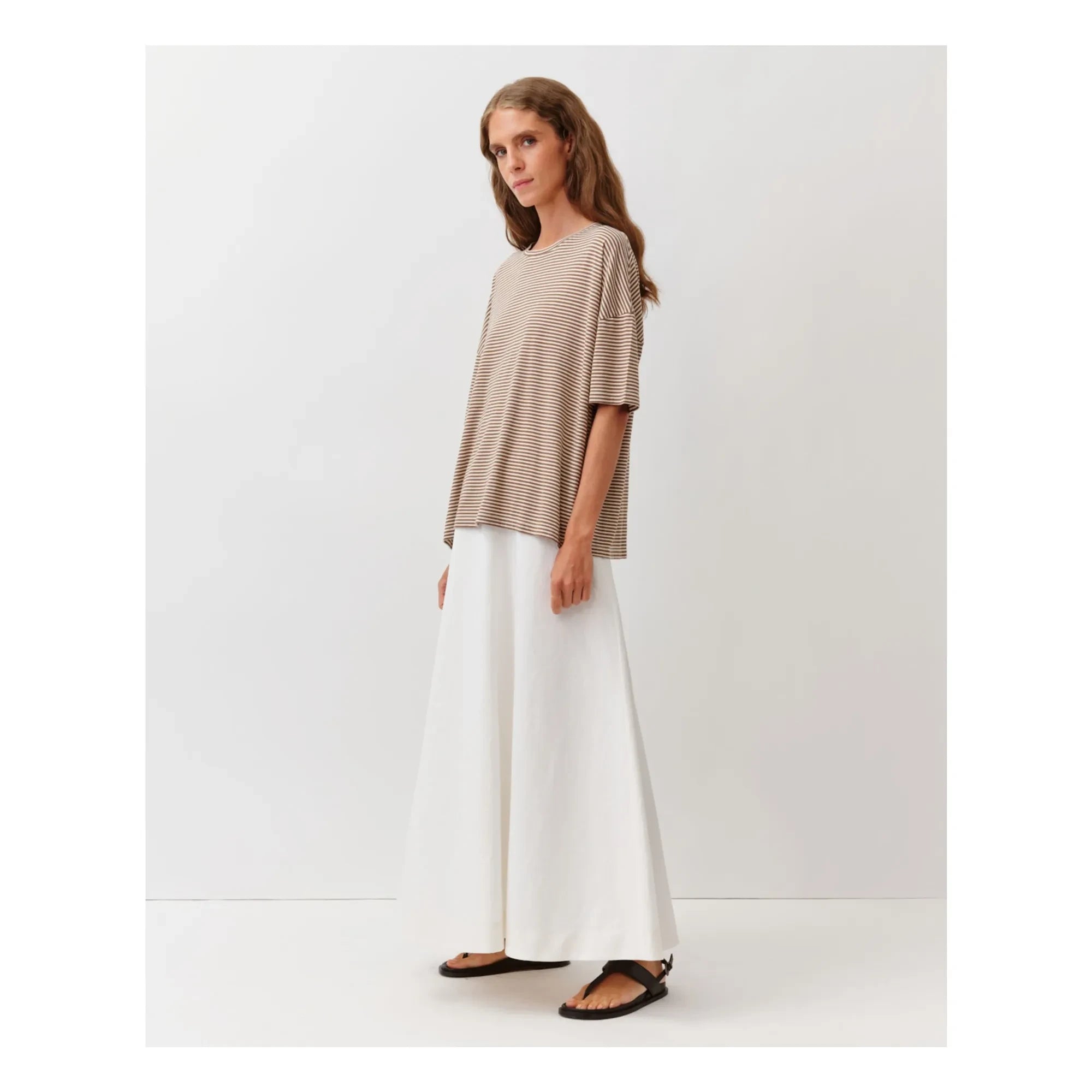 Diega - Camiseta de algodón orgánico Tovo | Camel