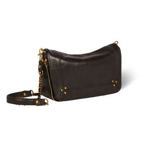 Jérôme Dreyfuss - Bolso de mano Bobi de piel de cabra - T | Negro