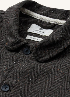 Anerkjendt - Camisa de Lana a Cuadros Akoscar | Gris