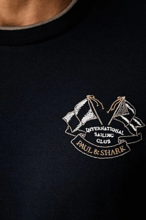 Camiseta de algodón para hombre Paul&Shark