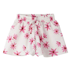 Fabula - Daisy Shorts con cordones | Blanco