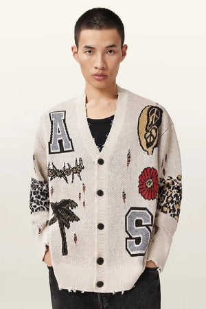 Chaleco de lana mezclada para hombre AllSaints FOXX