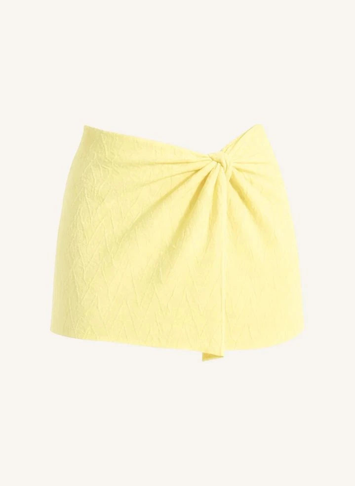 Lison Paris - Bañador Mojito con Falda | Amarillo