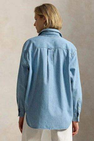Polo Ralph Lauren Camisa Vaquera de Mujer
