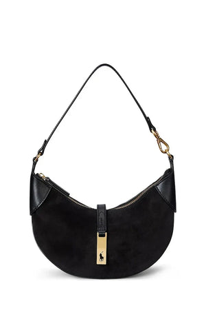 Bolso hobo de cuero Polo Ralph Lauren para mujer