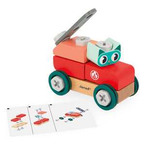 Janod - Coche para montar Gato