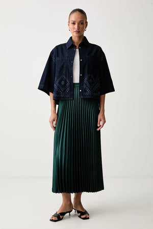 Weekend Max Mara plisada falda WKDNICCHIA
