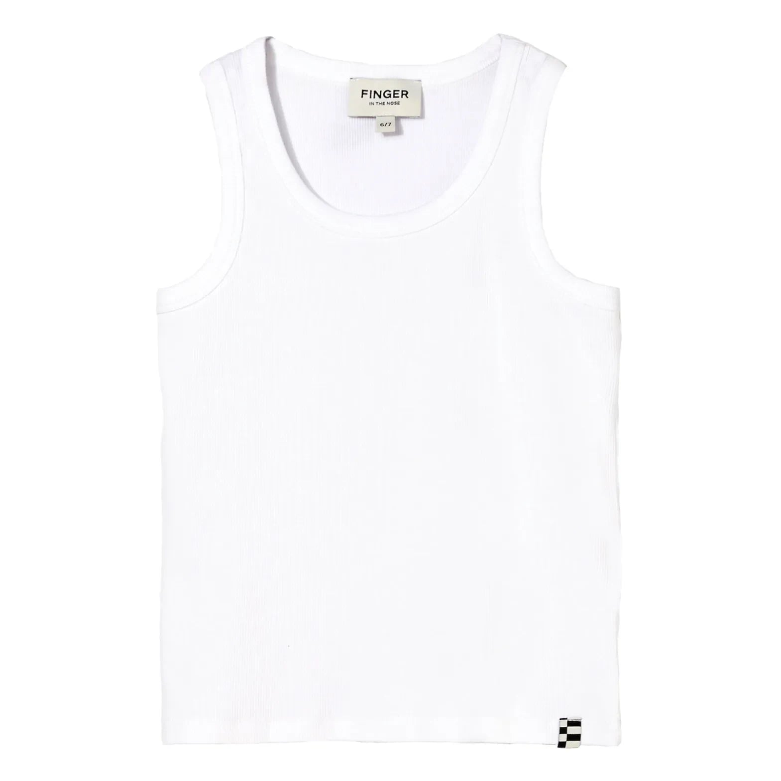 Finger in the nose - Chopper Camiseta de Tirantes Acanalada | Blanco