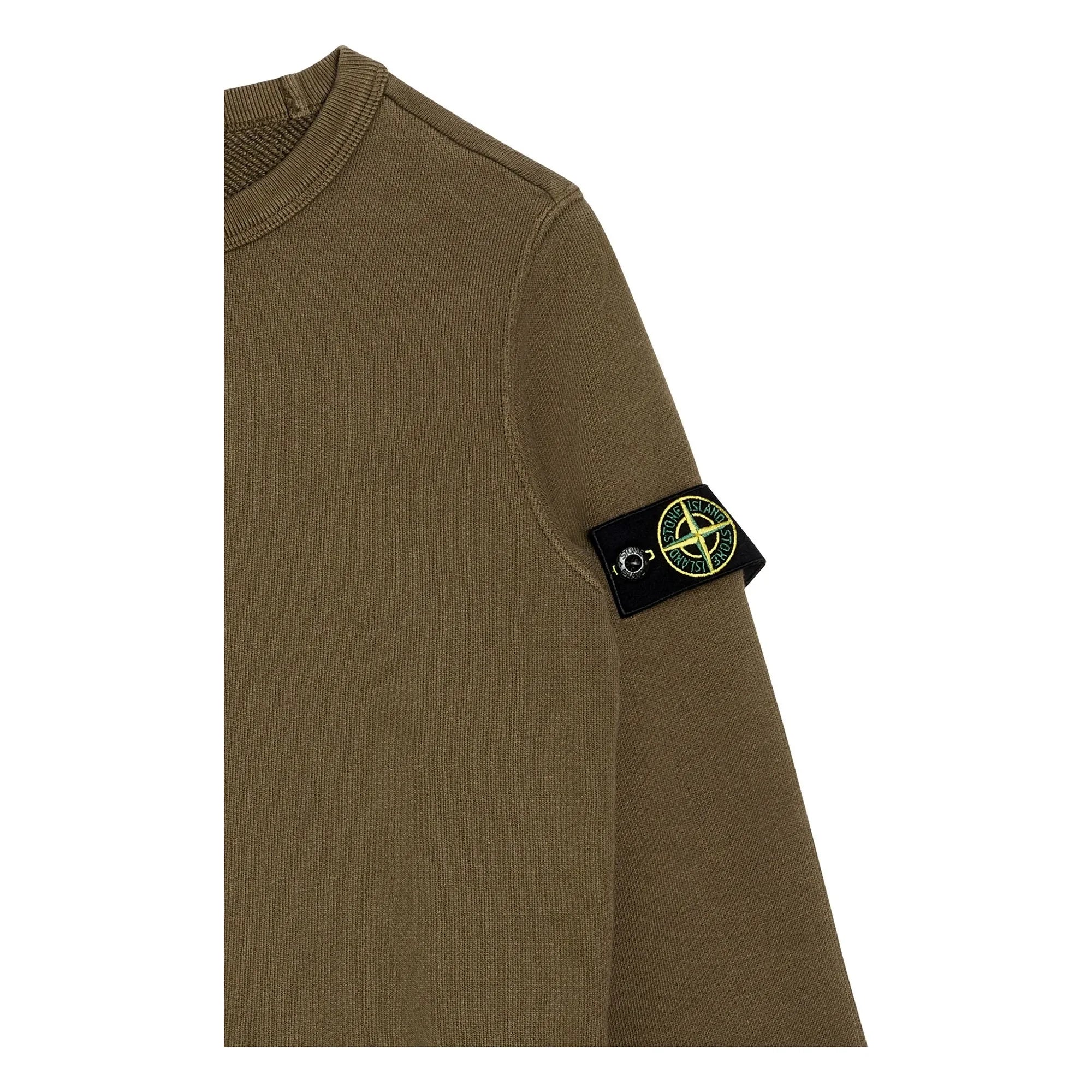 Stone Island - Sudadera con logotipo | Caqui