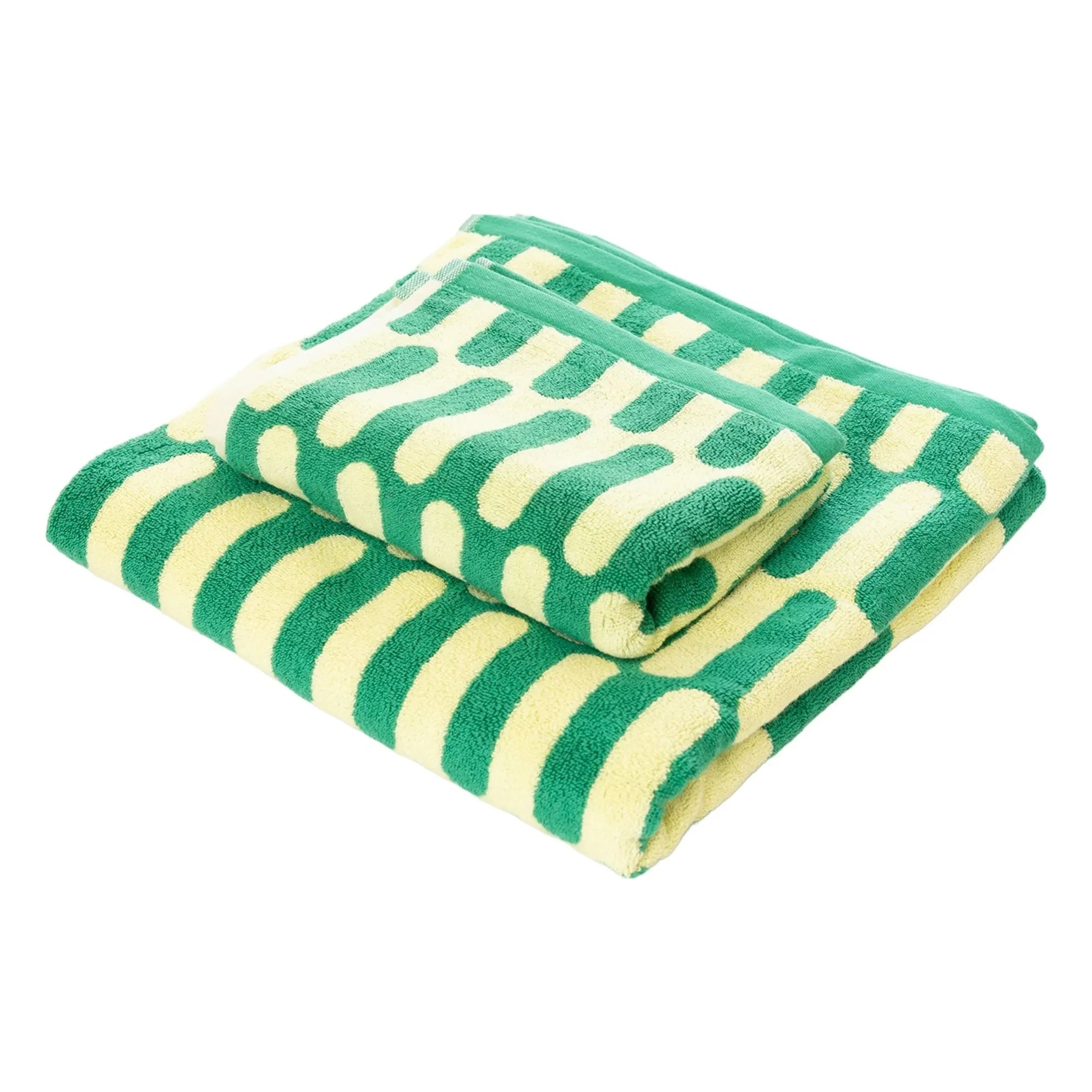 Tarta Gelatina - Toalla de playa Paseo | Verde