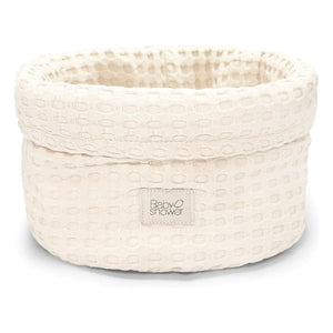 Babyshower - Cesta de almacenamiento | Vainilla
