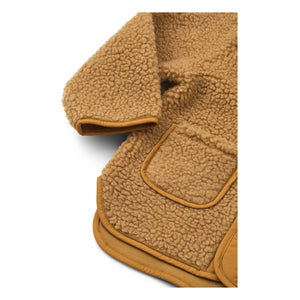 Liewood - Lora Osito Chaqueta Sherpa de Fibra Reciclada | Marrón
