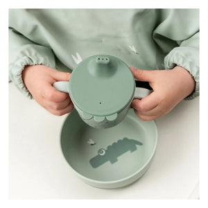 Done by deer - Taza de aprendizaje Happy Dots | Verde