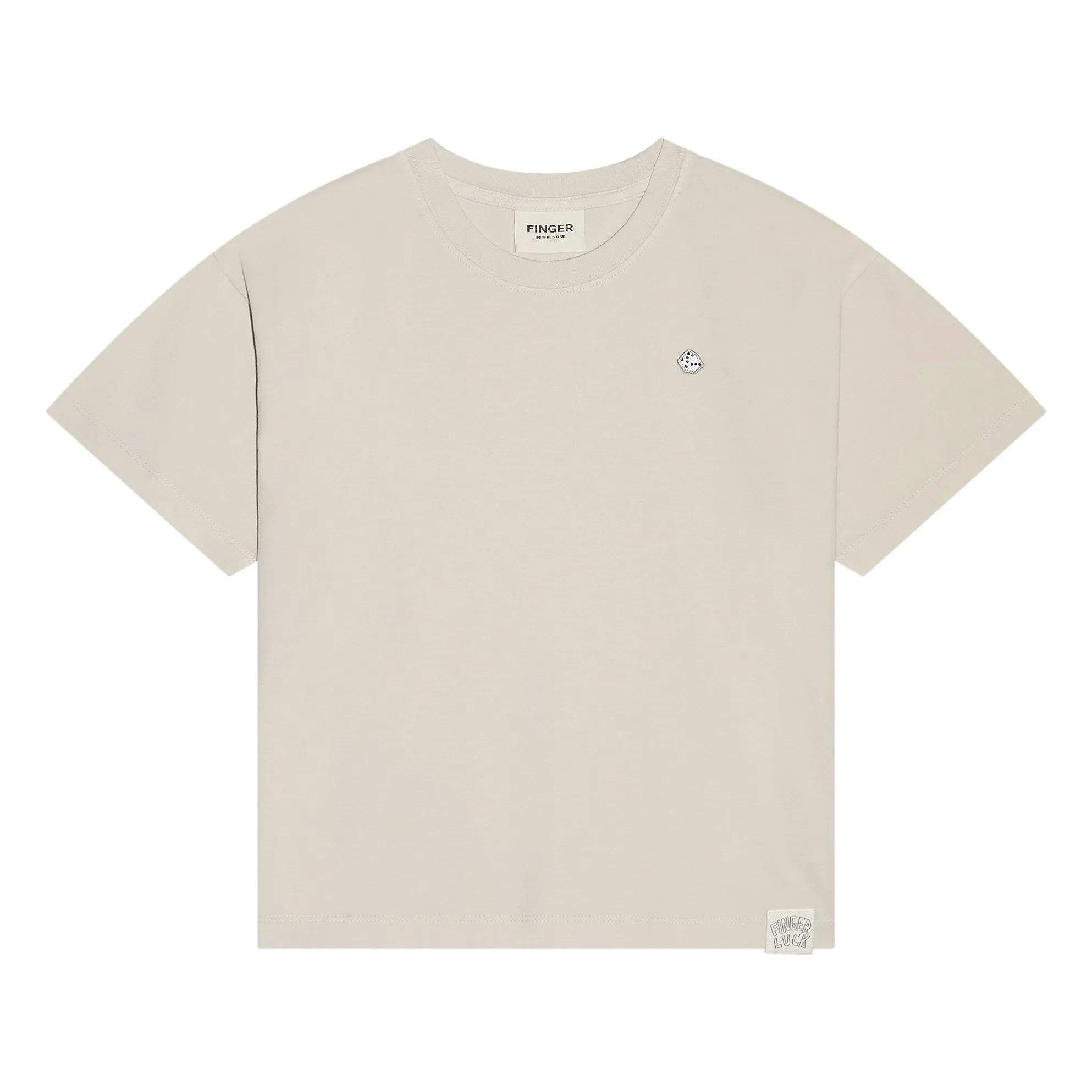 Panal de abeja - Camiseta Queen de algodón orgánico | Gris perla