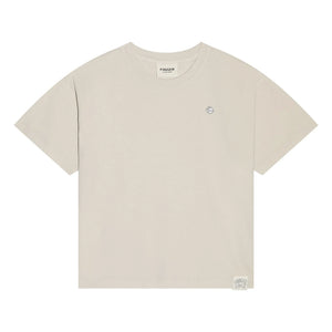Panal de abeja - Camiseta Queen de algodón orgánico | Gris perla