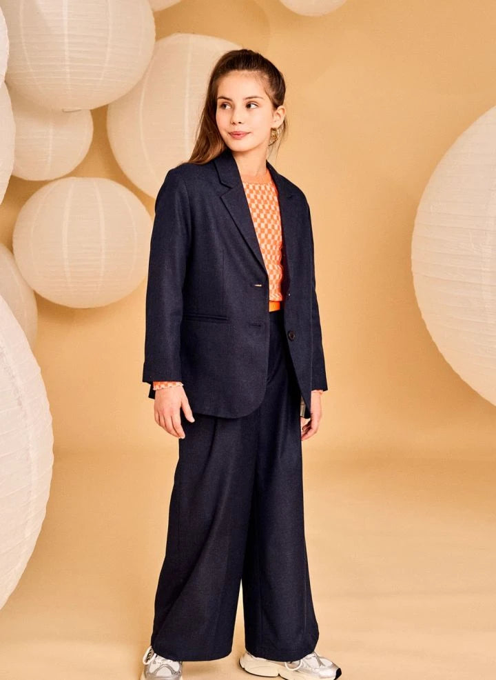 AO76 - Americana Blazer Poke Han | Azul Marino