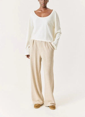 American Vintage - Pantalones Jogger de Algodón Dantown | Marrón oscuro