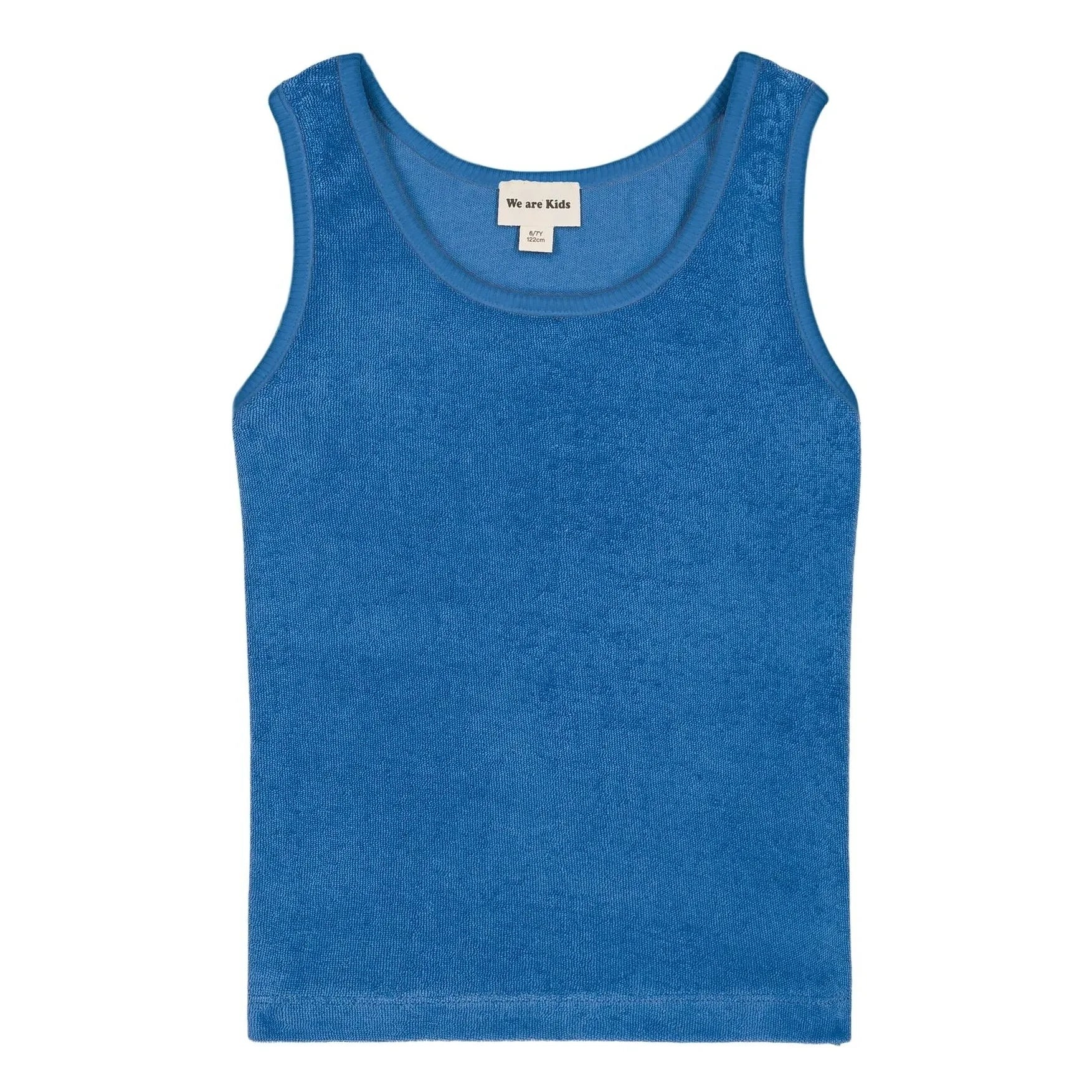 We Are Kids - Camiseta sin mangas de algodón orgánico Marcel Esponja | Azul