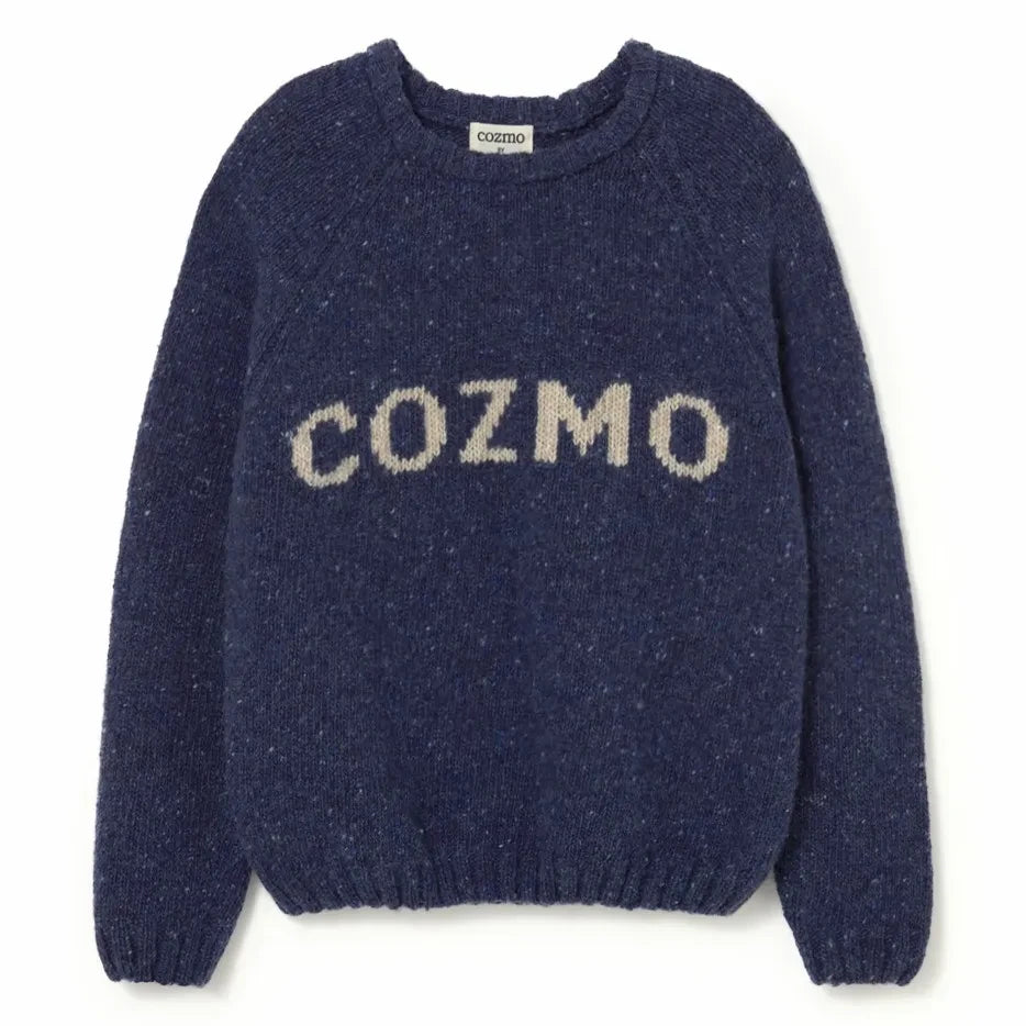 Cozmo - Jersey de Lana Nilo | Azul Marino