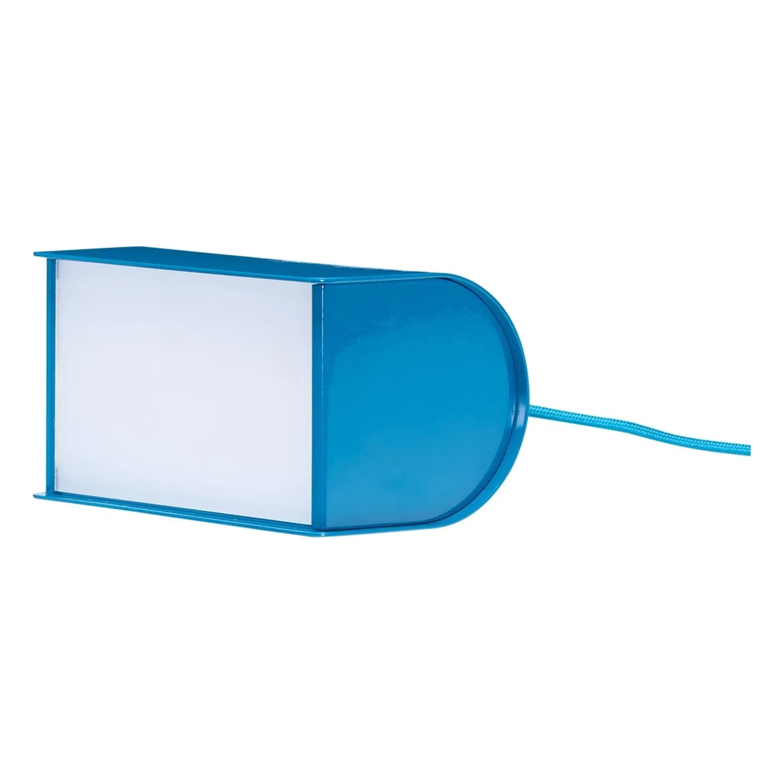 Hübsch - Lámpara de mesa libro | Azul petróleo