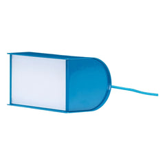 Hübsch - Lámpara de mesa libro | Azul petróleo