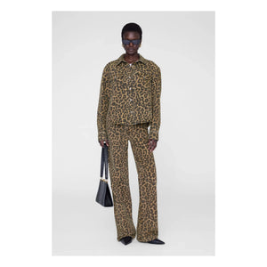 Anine Bing - Camisa Paxton Leopard | Marrón