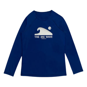 Sunchild - Camiseta Bigwave UV Korumalı | Azul Oscuro