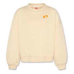 AO76 - Sudadera violeta Sorry | Beige