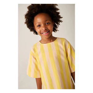 Tumble N'Dry - Vestido Camiseta Rayas Primavera | Amarillo