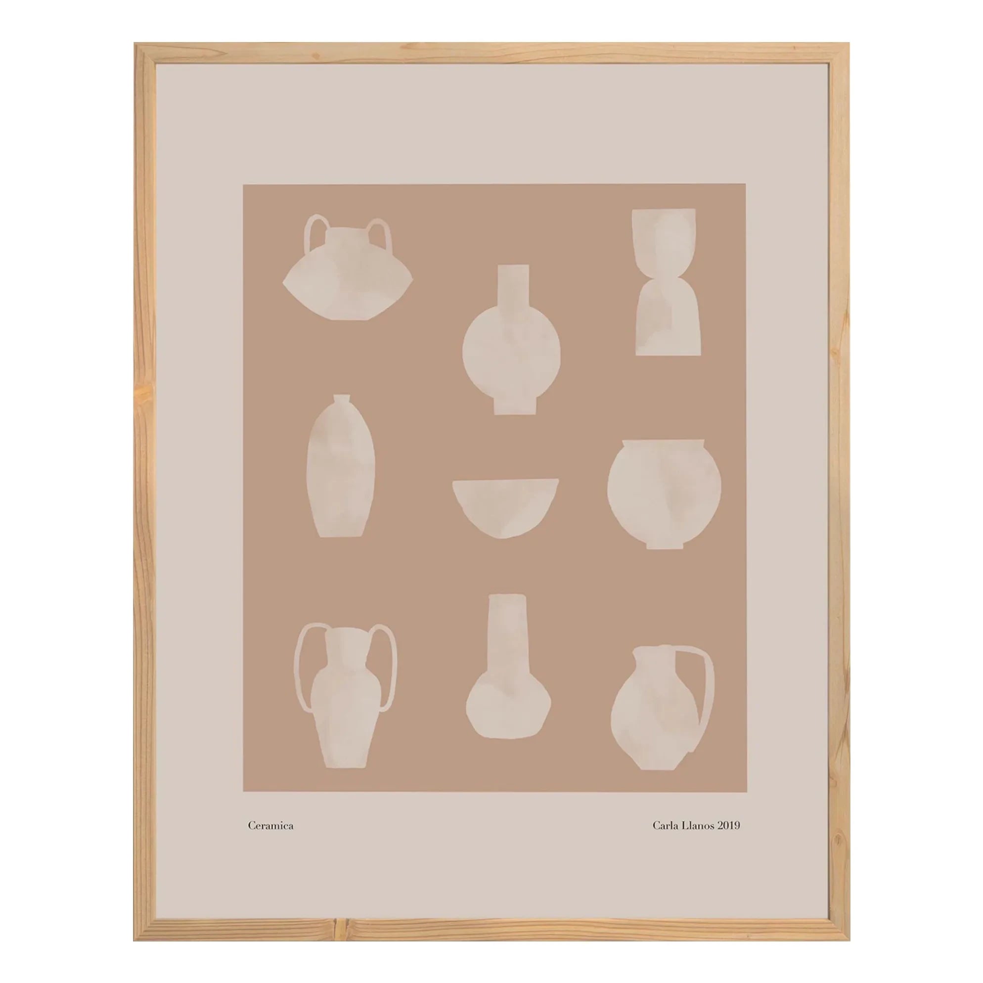 Carla Llanos - Póster Cerámica