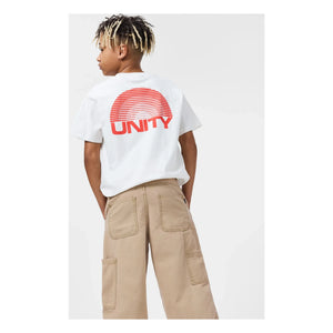 Molo - Camiseta de algodón orgánico Riley Unity | Blanco