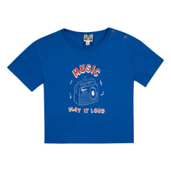 Bonton - Livo Music Camiseta | Azul real