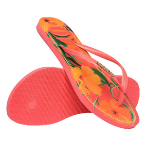 Havaianas - Chanclas Slim Tropik | Coral