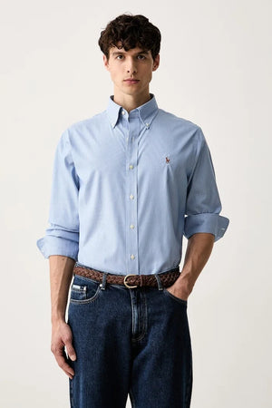 Camisa de hombre de algodón tipo Oxford Polo Ralph Lauren