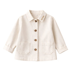 Lililotte - Chaqueta de algodón orgánico Vick | Marfil
