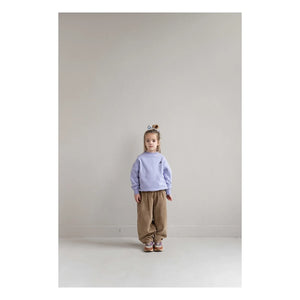 Jenest - Happy Bird organik pamuklu sweatshirt | Leylak