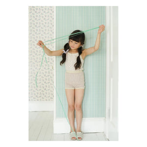 Soor Ploom - Shorts Lacey Orgánico Cuadros Algodón | Ciruela