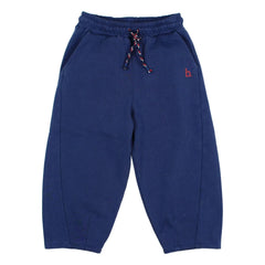 Búho - Pantalón de chándal con cordón de algodón orgánico | Azul marino