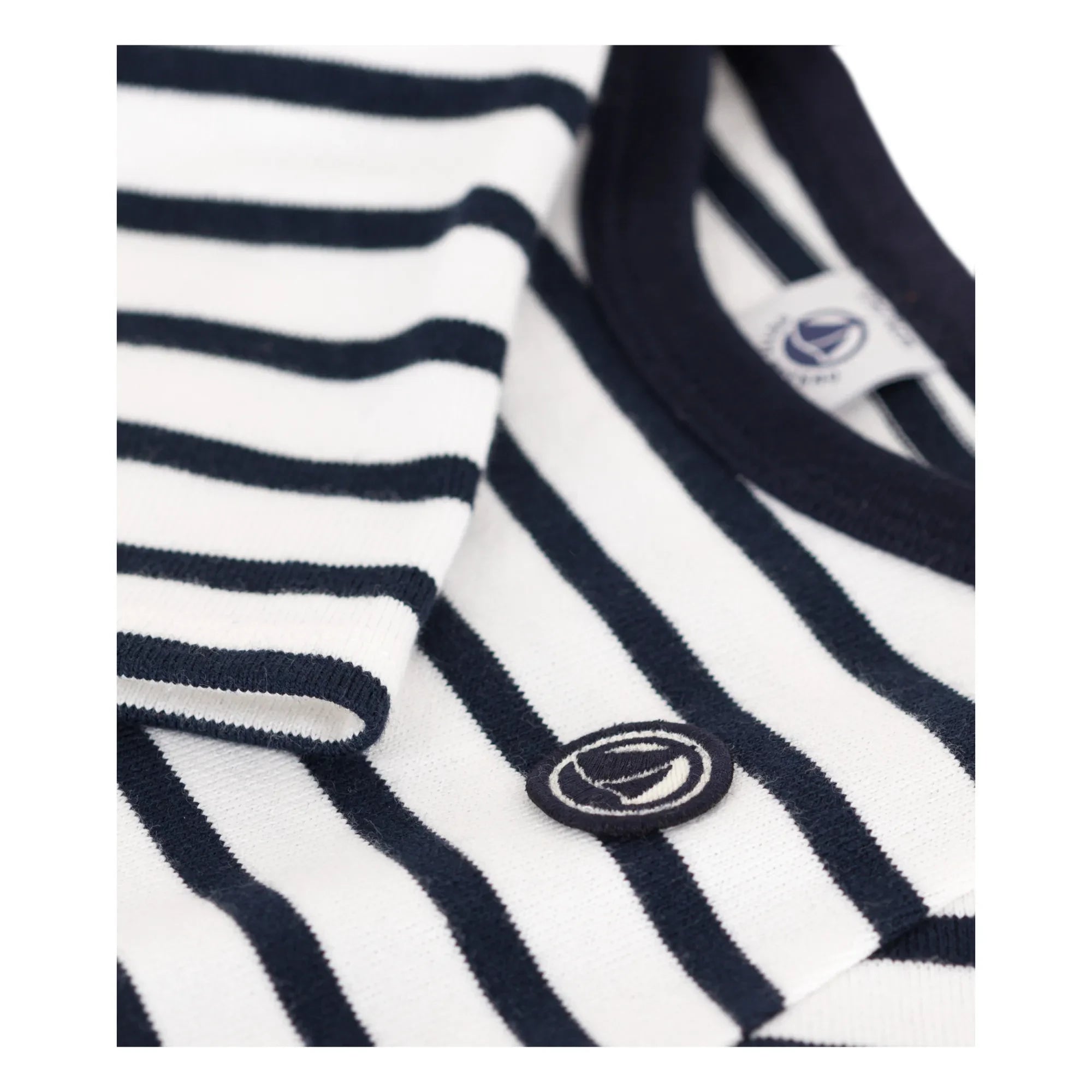 Petit Bateau - Jersey a rayas Lacsinant | Azul marino