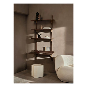 Ferm Living - Estante compartimentado | Roble ahumado