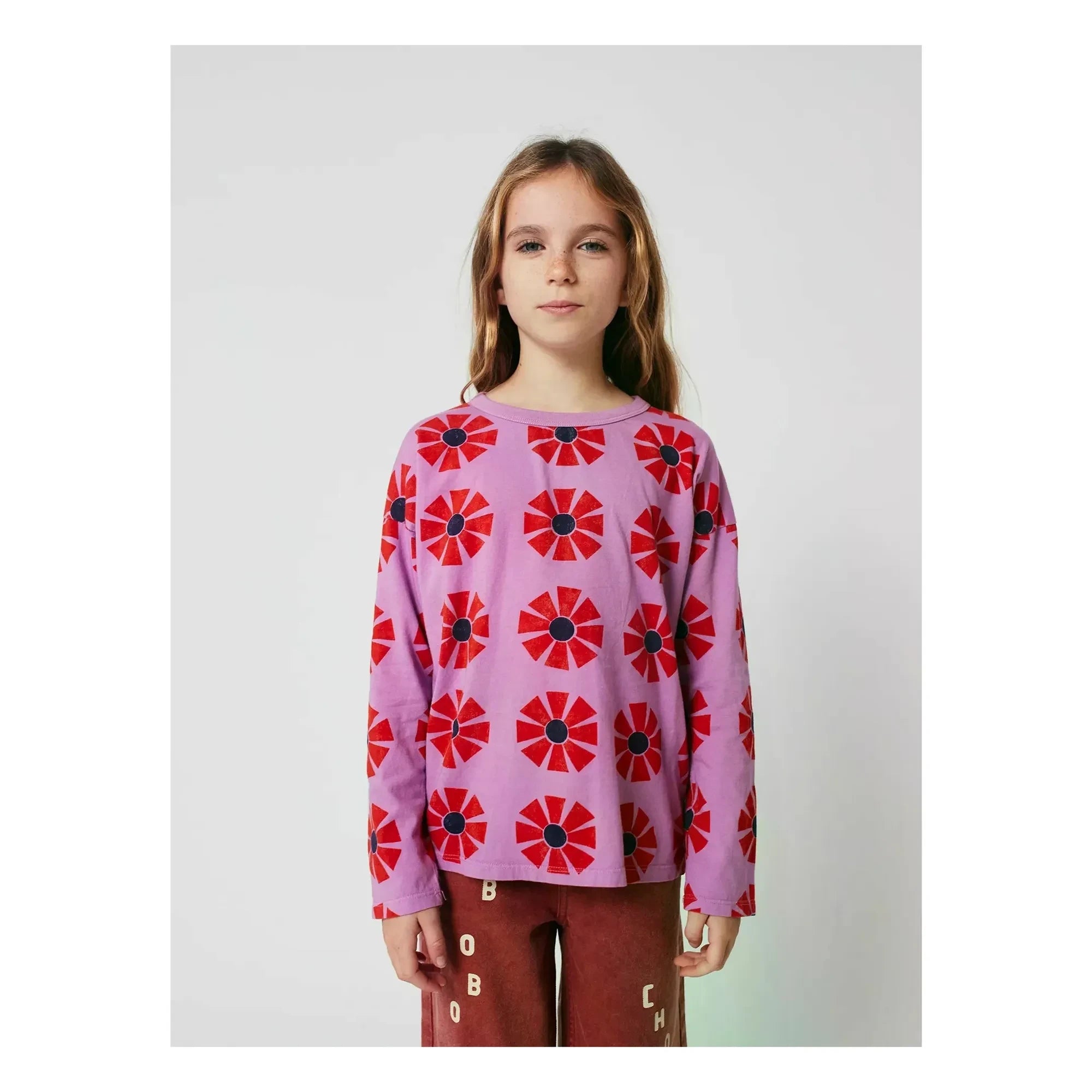 Bobo Choses - Camiseta de algodón orgánico Kaleidoscopio | Lila
