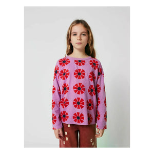 Bobo Choses - Camiseta de algodón orgánico Kaleidoscopio | Lila