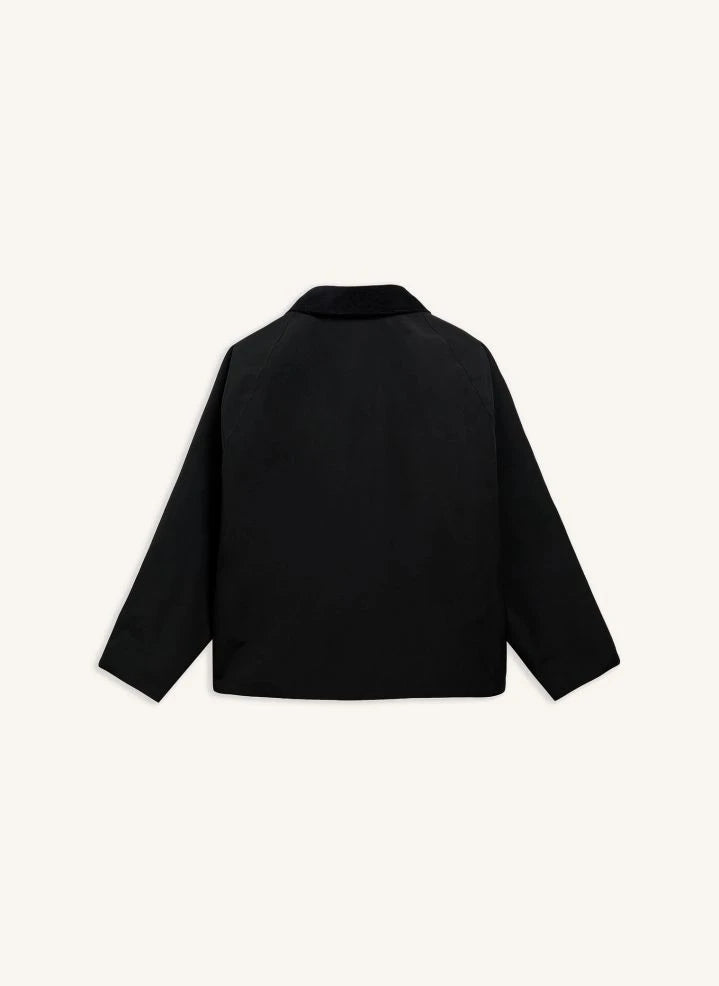 Barbour - Transporter Abrigo reversible | Negro