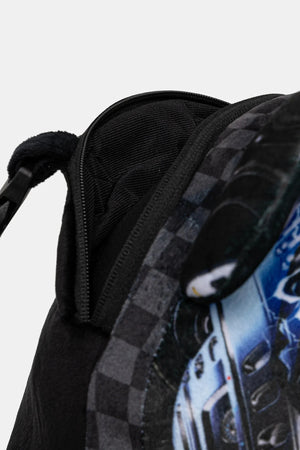 Sprayground - Siyah Küçük Boy Desenli Sırt Çantası 910B6784NSZ