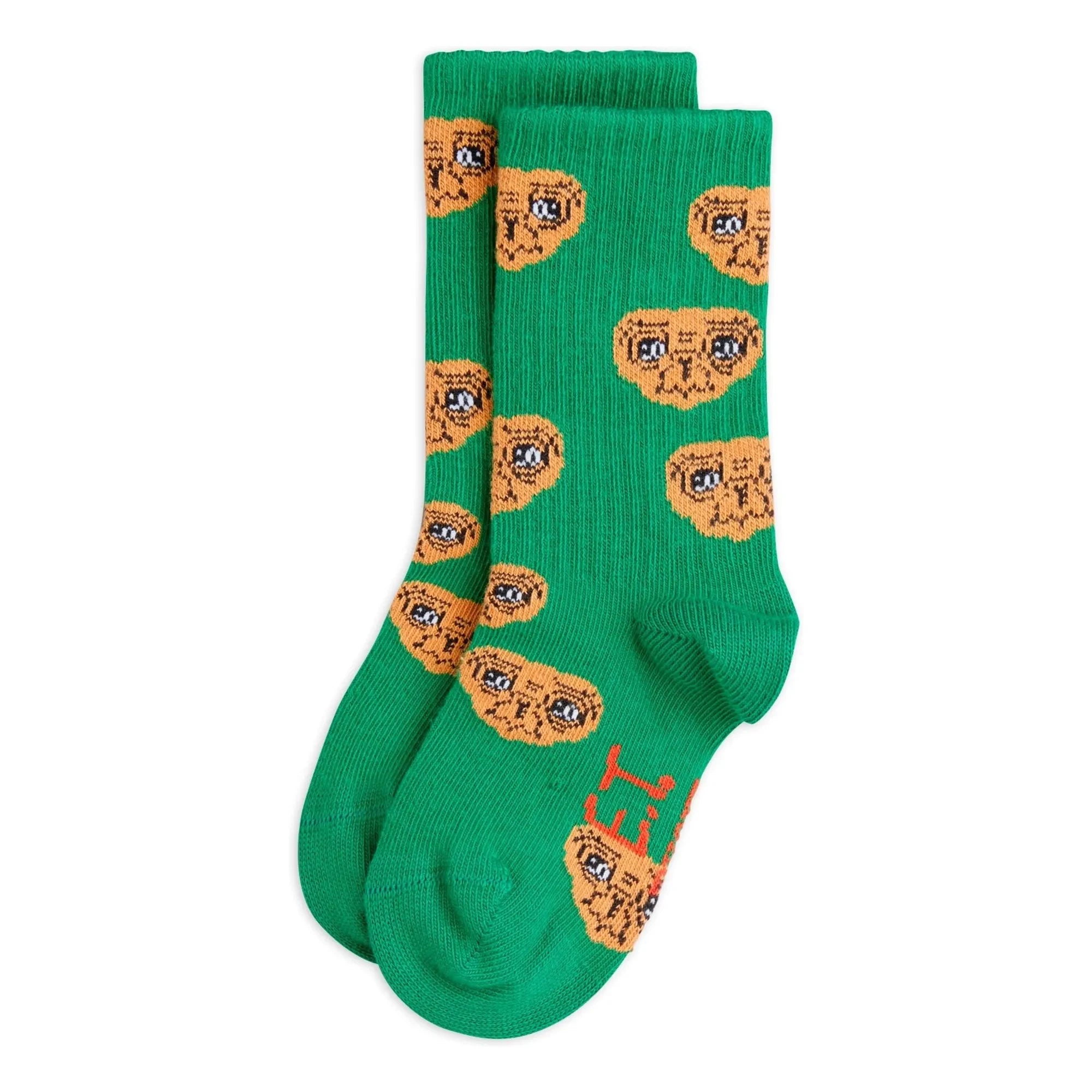 Mini Rodini - Calcetines E.T. Algodón orgánico | Verde