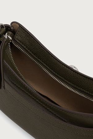 Bolso bandolera de piel Tory Burch Romy Zip para mujer