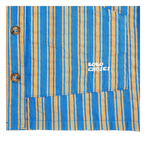 Bobo Choses - Camisa a rayas | Azul